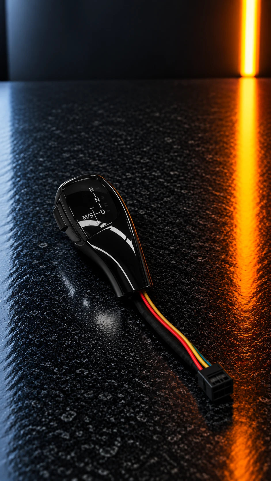 BMW M Sport ceramic gear shift knob, Piano Black finish