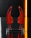 Chevrolet Camaro aluminium paddle shift extension, Carbon Red finish