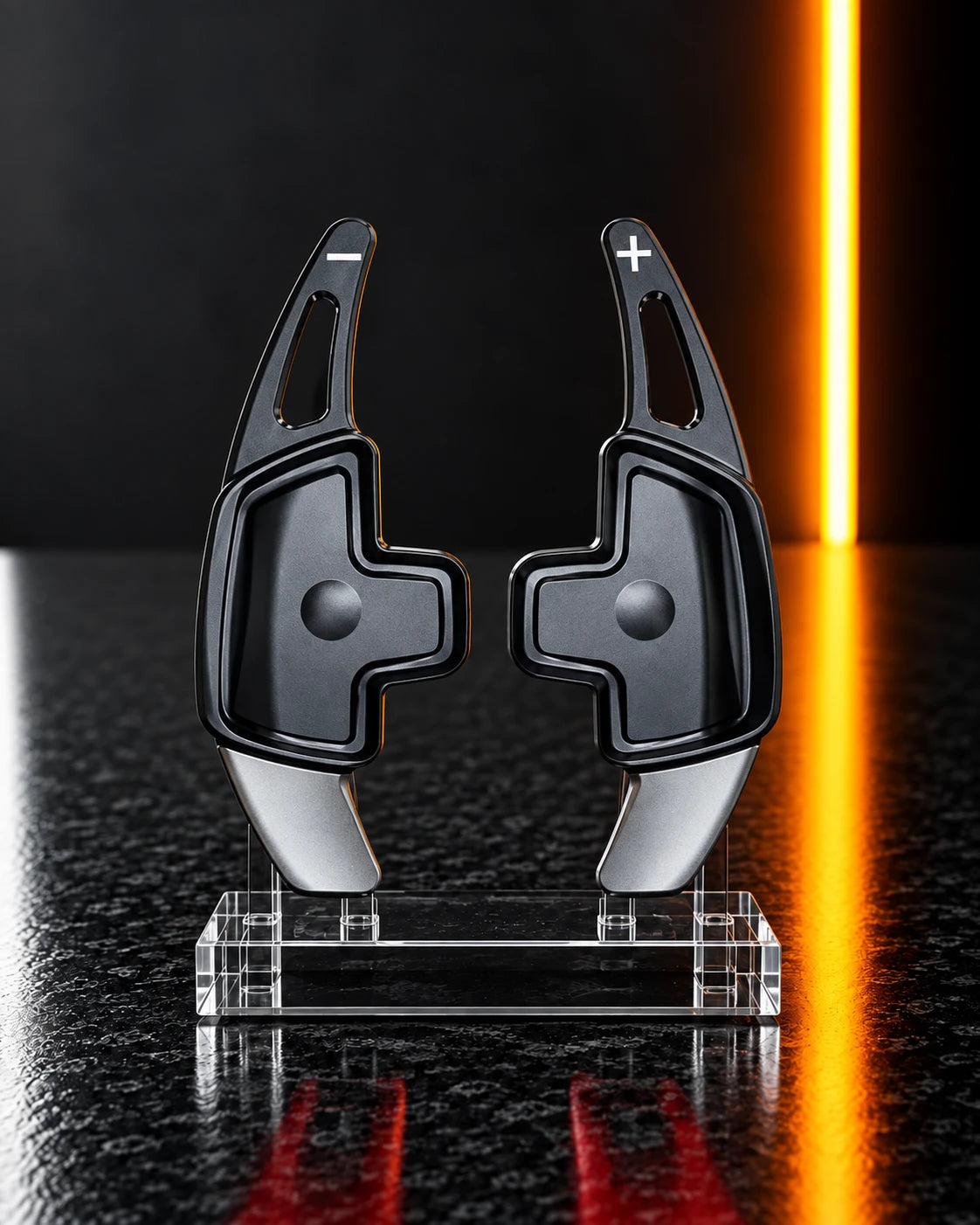 Mercedes-Benz aluminium paddle shift extension, Black finish