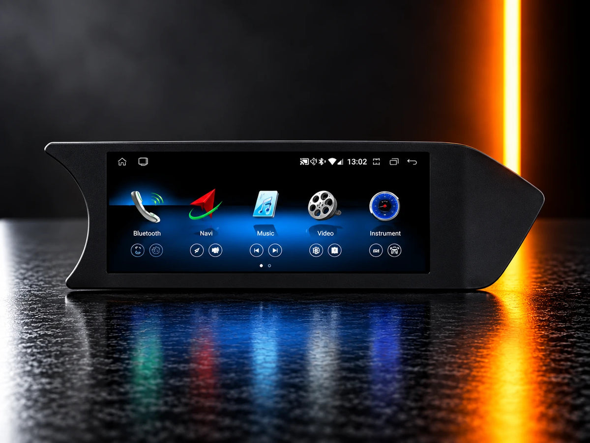 Mercedes-Benz C-Class W204 8.8-inch wireless CarPlay touchscreen upgrade