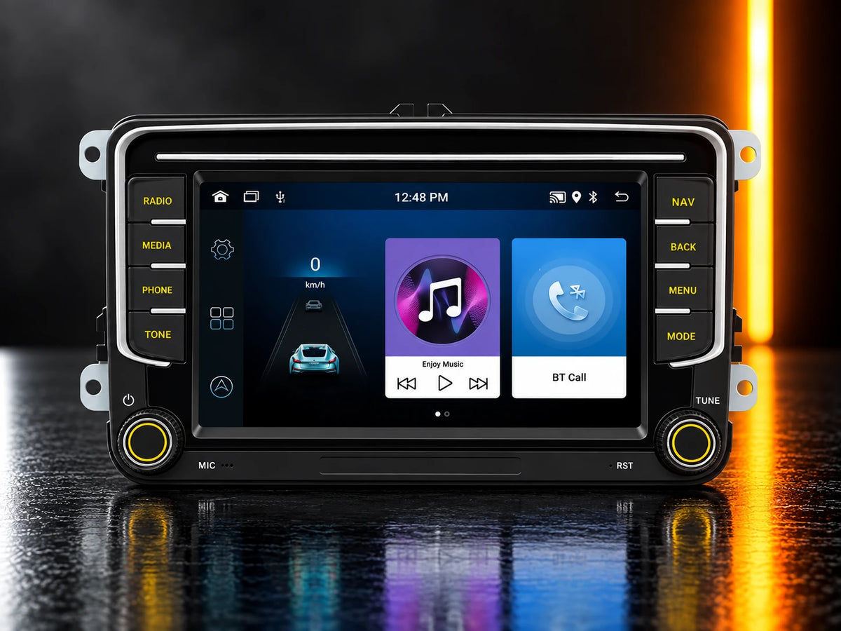 Volkswagen 7-inch double-DIN Android CarPlay head unit