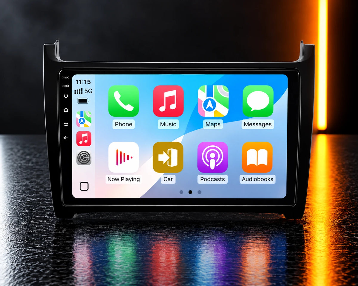Volkswagen Polo 9-inch wireless CarPlay head unit