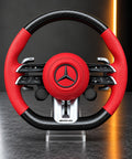Mercedes-AMG — All-Red Leather Steering Wheel (Complete Unit)