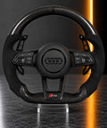 Audi RS — Carbon Fibre &amp; Alcantara Steering Wheel
