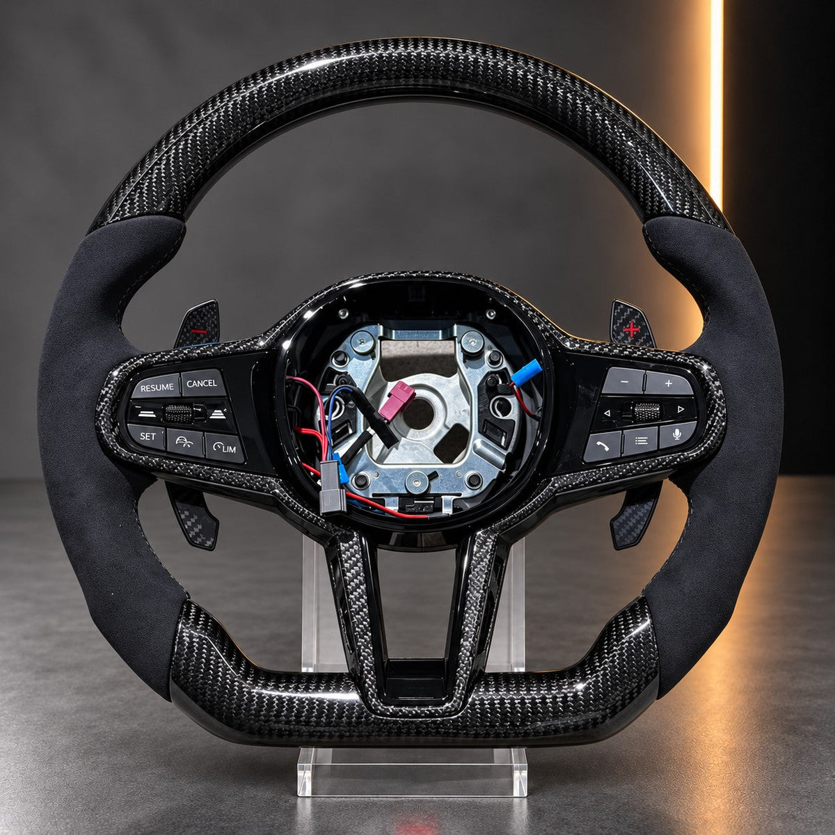 Mercedes-AMG — Carbon Fibre & Alcantara Steering Wheel