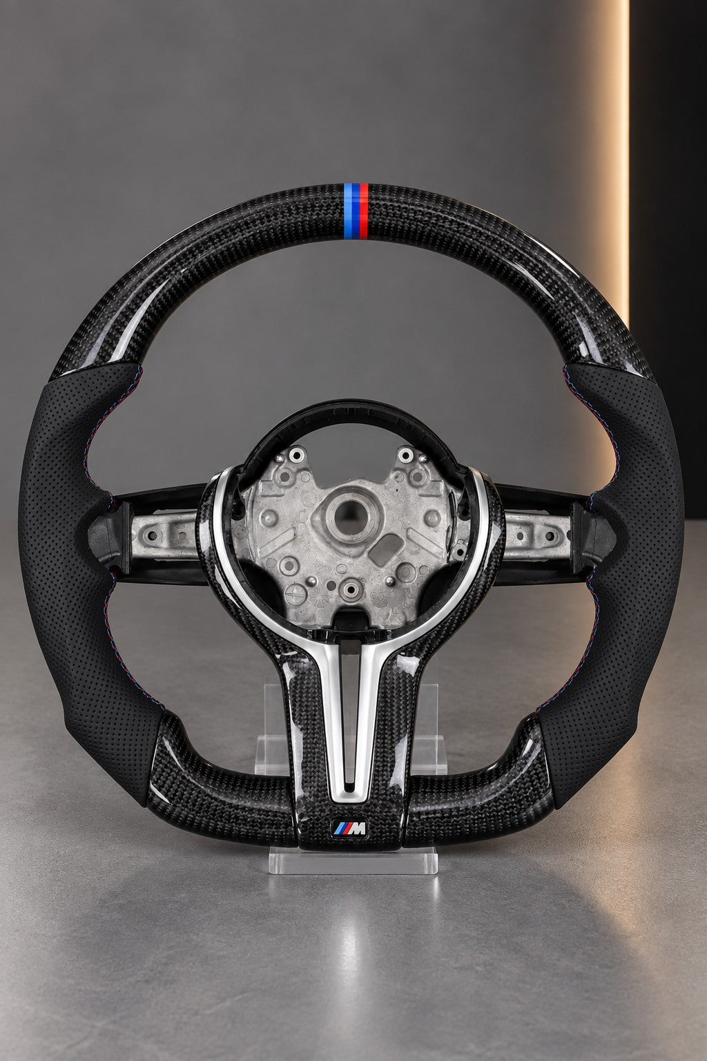 BMW M-Series — Carbon Fibre Steering Wheel, M-Stripe