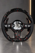 BMW — Forged Carbon Steering Wheel, Red Fleck